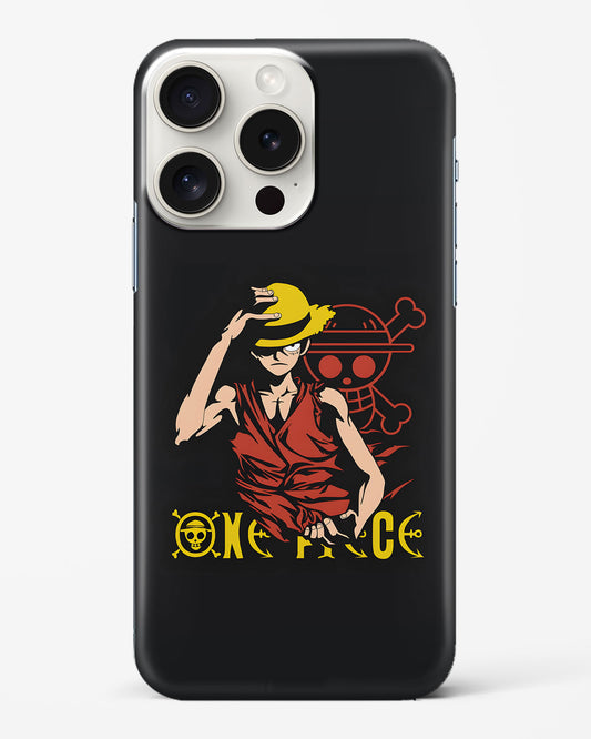 One Piece Red Skull Apple Phone Case