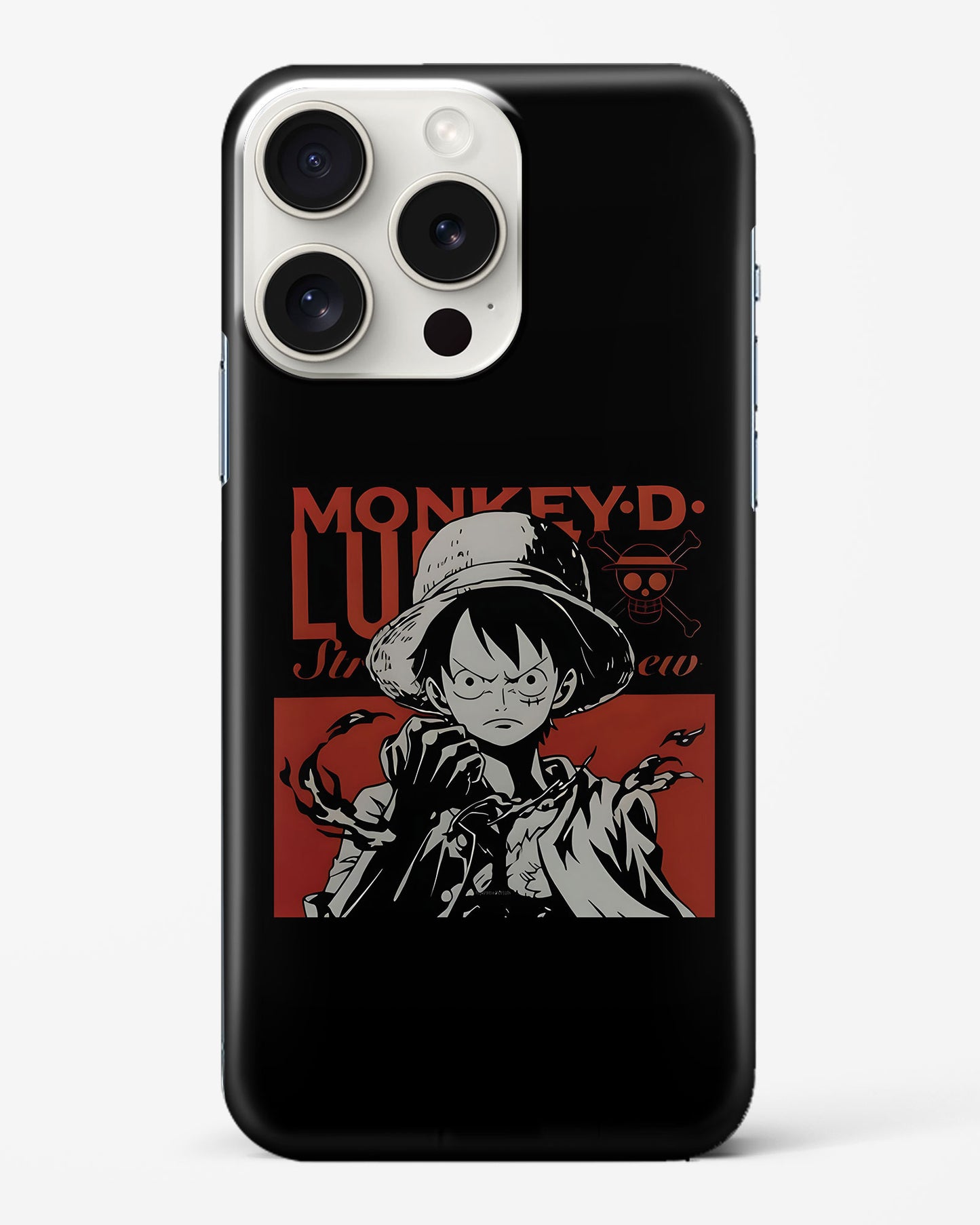 Angry Monkey D Luffy Apple Phone Case