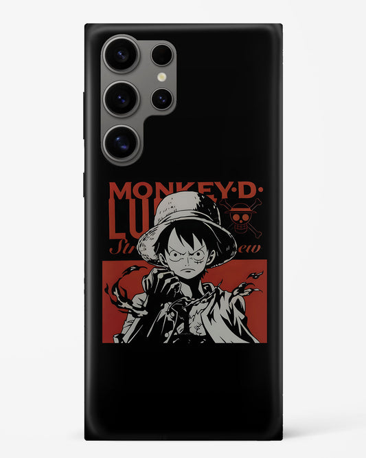 Angry Monkey D Luffy Samsung Phone Case