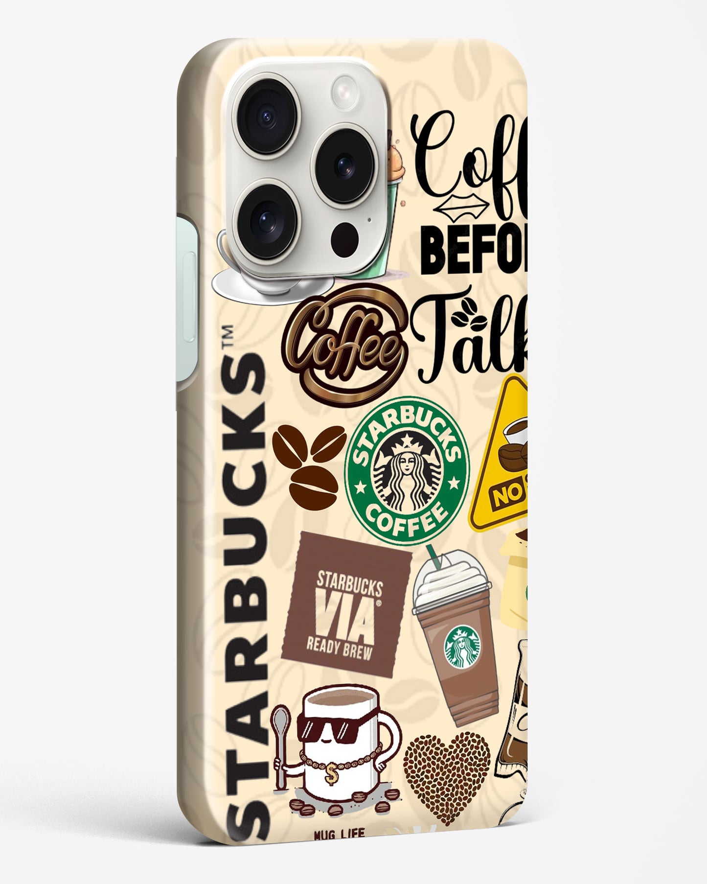 Starbucks Aesthetic Apple Phone Case