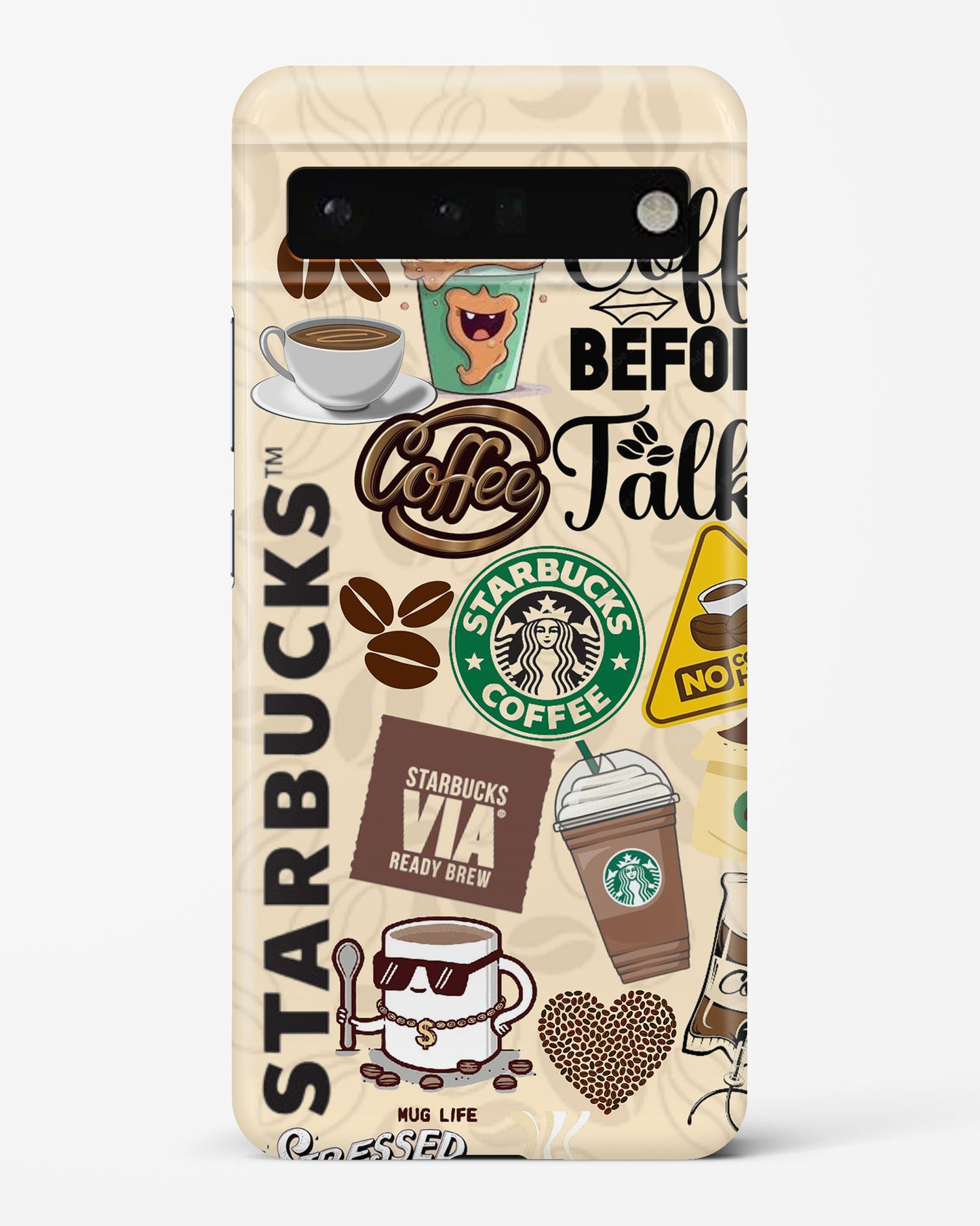 Starbucks Aesthetic Google Phone Case