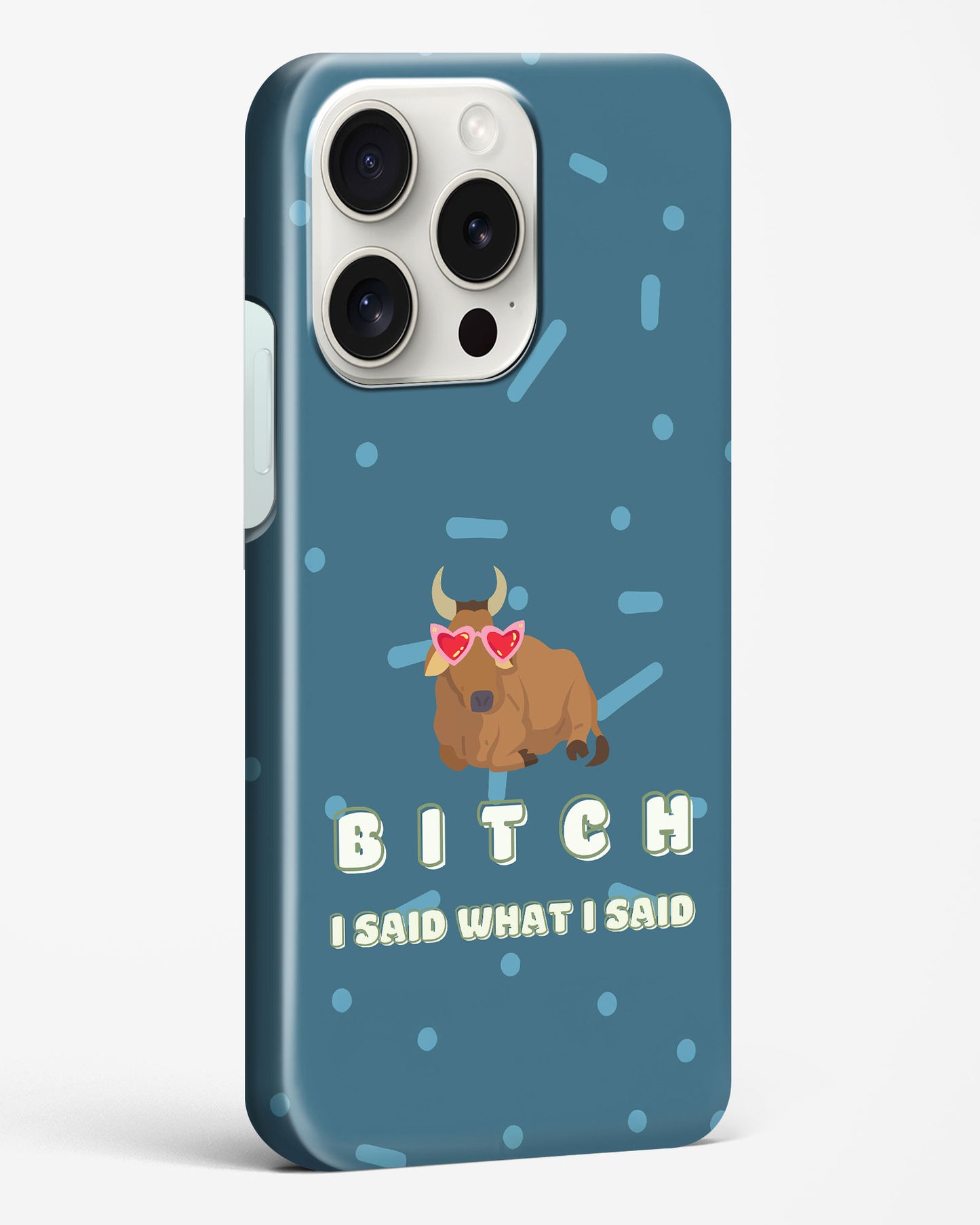 Cartoon Bull Apple Phone Case