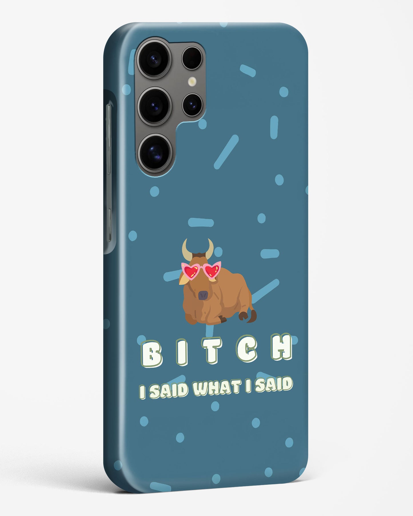 Cartoon Bull Samsung Phone Case