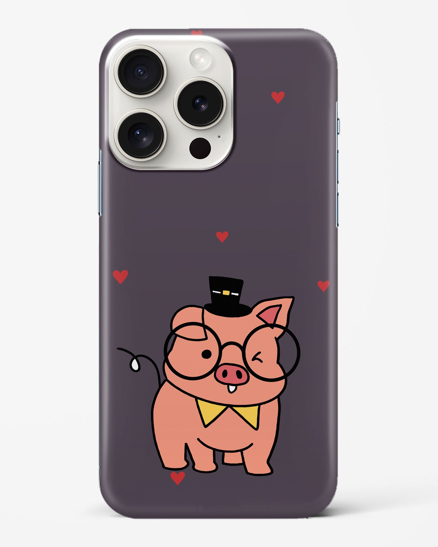 Cute Pig Apple Phone Case