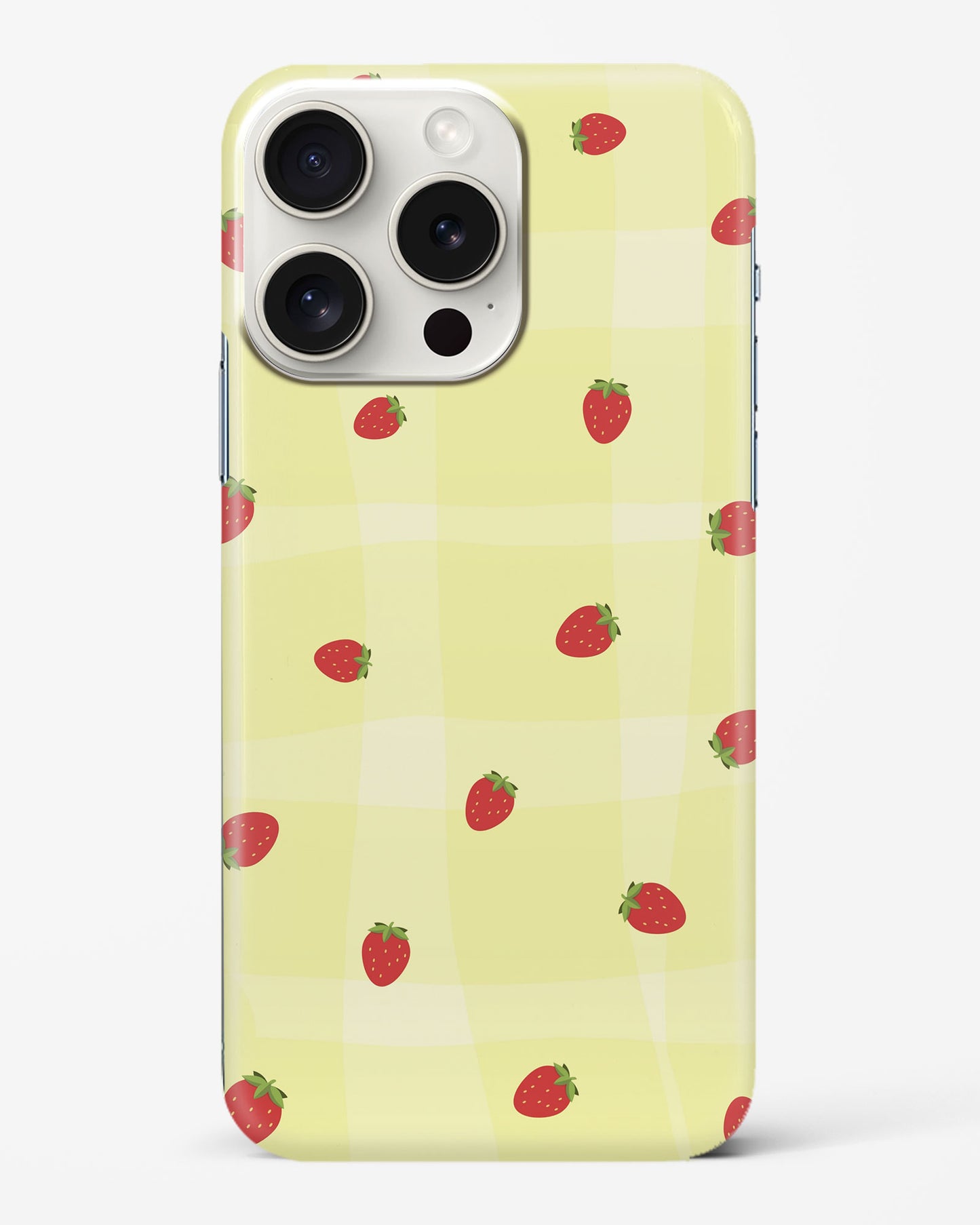 Summer Strawberries Apple Phone Case