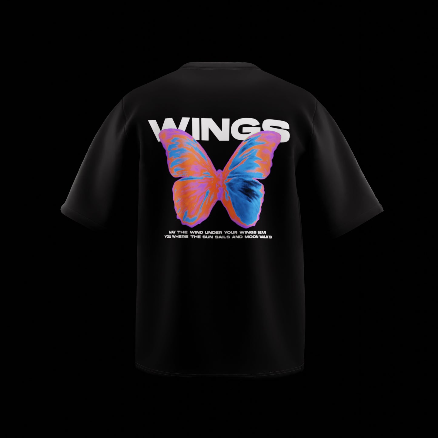 Wings Oversized Tee