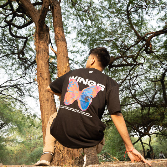 Wings Oversized Tee