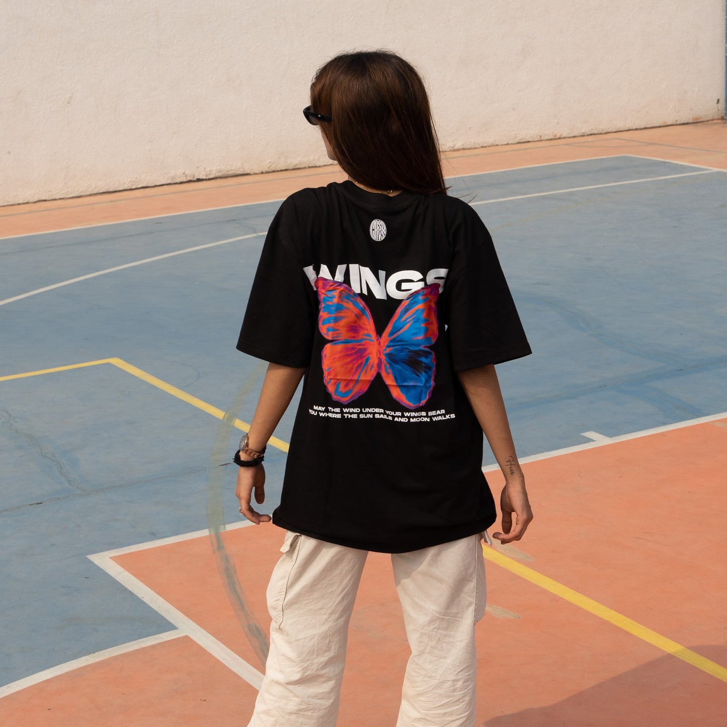 Wings Oversized Tee